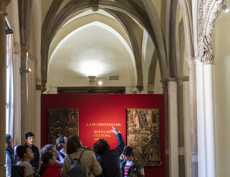 Visitas de los escolares bilbilitanos al museo de Santa María